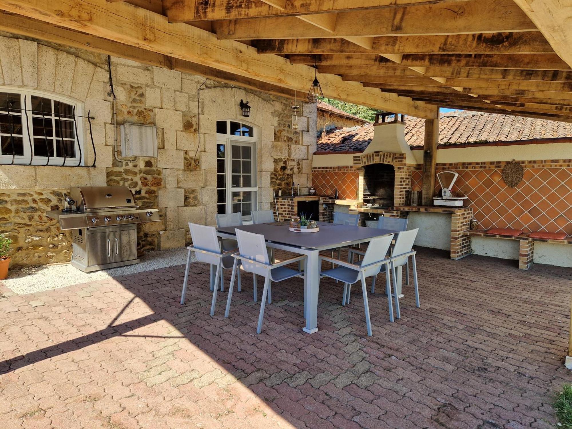 Les Quintanes Bed & Breakfast Suaux Bagian luar foto